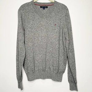 Tommy Hilfiger Essential V-neck Long Sleeve Sweater, Size Small